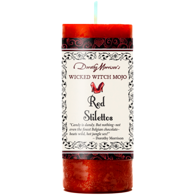 Wicked Witch Mojo Red Stilettos Candle